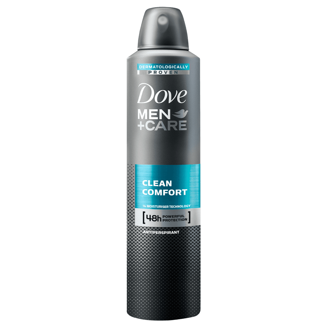 DOVE MEN+CARE 0% ALUMINIUM CLEAN COMFORT DEODORANT